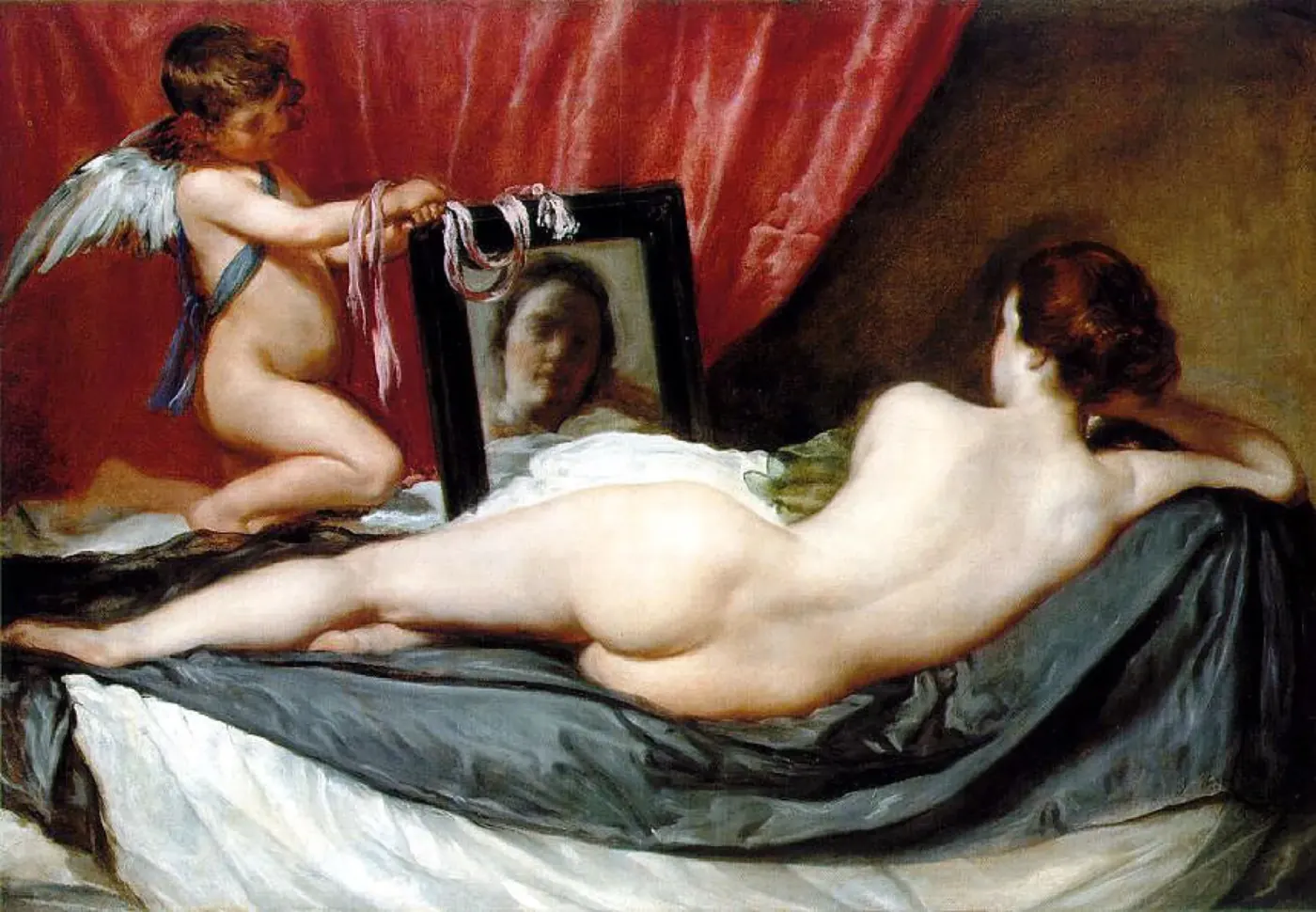 Velazquez painting the Rokeby Venus