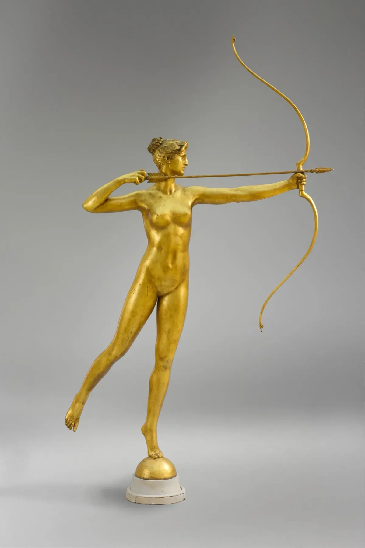 Gilt bronze Diana by Augustus Saint-Gaudens