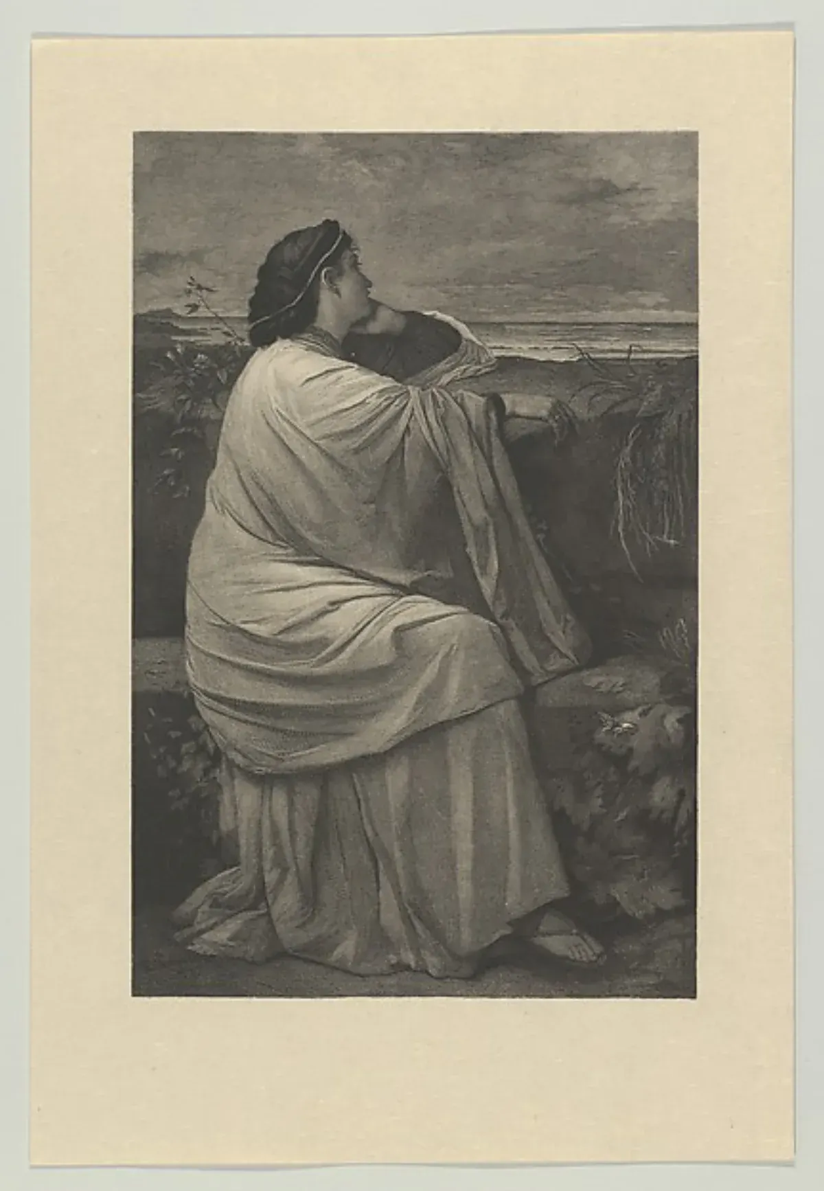 Nineteenth-century print of Iphigenia used as public-domain context