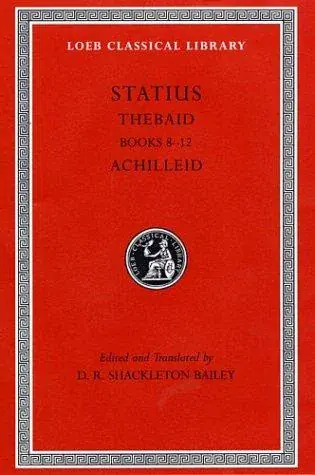 Loeb Classical Library cover of Statius containing the Achilleid