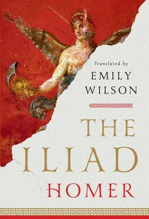 W. W. Norton cover of Emily Wilson's Iliad translation