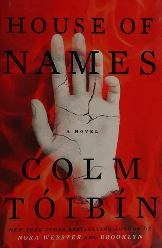 Scribner cover of Colm Tóibín's House of Names