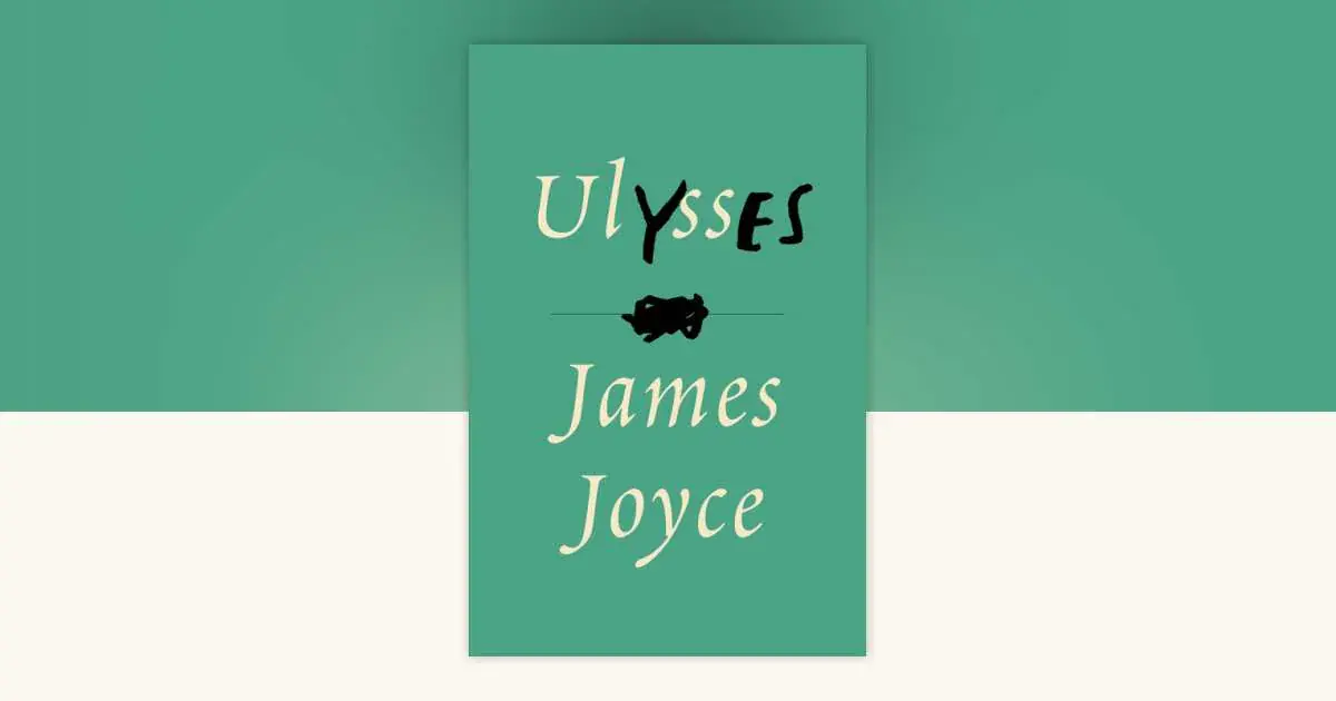 Vintage edition cover of James Joyce's Ulysses