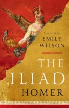 Hardcover of Emily Wilson's translation of the Iliad