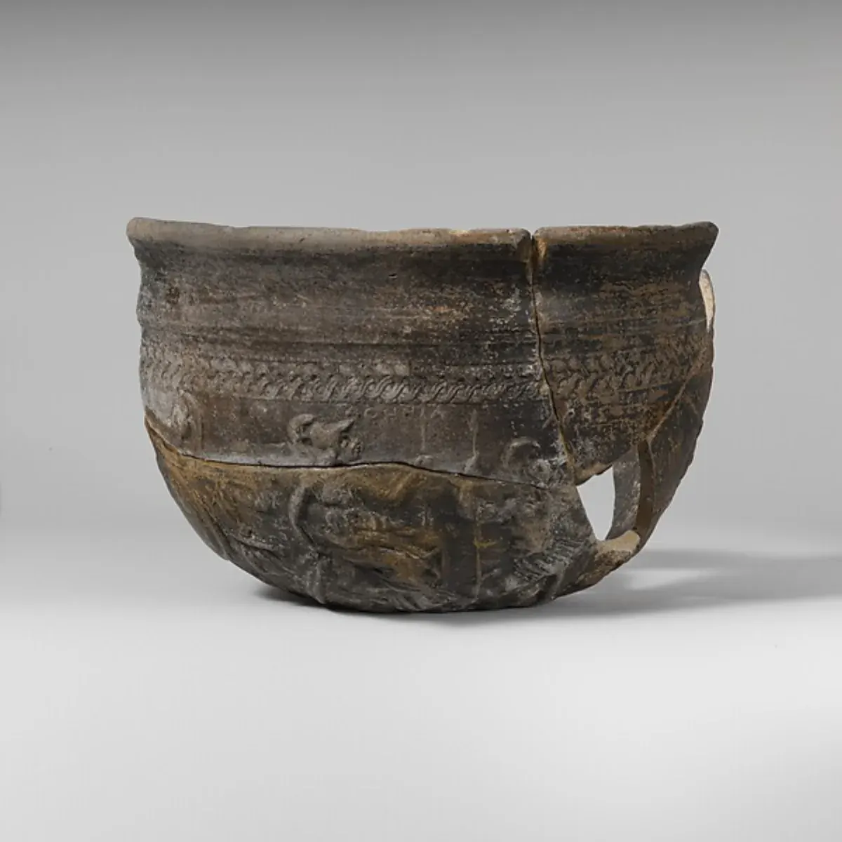 Megarian bowl fragment naming Agamemnon