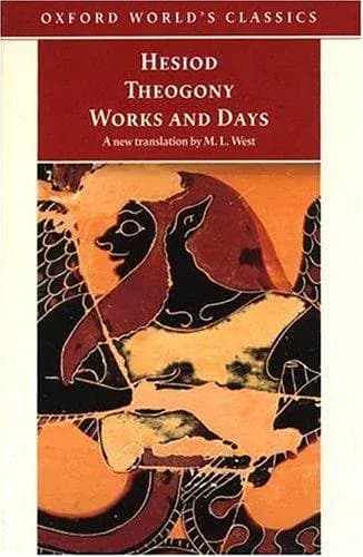 Cover of Hesiod's Theogony and Works and Days translated by M. L. West