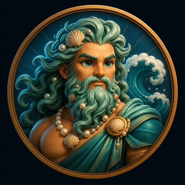 Illustrated portrait of Pontus